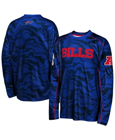 Outerstuff Kids' Boys' And Girls' Buffalo Bills Long Sleeve T-shirt In Blue