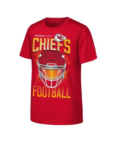 Outerstuff Kids' Boys' And Girls' Kansas City Chiefs Full Gear Graphic T-shirt In Red
