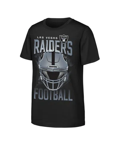 Outerstuff Kids' Boys' And Girls' Las Vegas Raiders Full Gear Regular-fit T-shirt In Animal Print