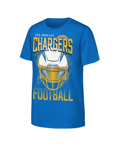 Outerstuff Kids' Boys' And Girls' Los Angeles Chargers Graphic T-shirt In Blue