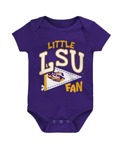 Outerstuff Babies' Boys' And Girls' Lsu Tigers Bodysuit In Blue