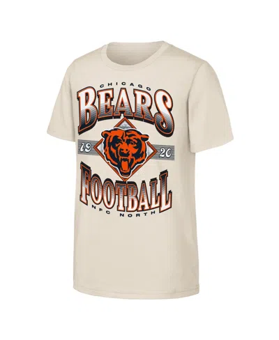 Outerstuff Kids' Boys' And Girls' Of Days Past Chicago Bears Screen-print T-shirt In Neutral