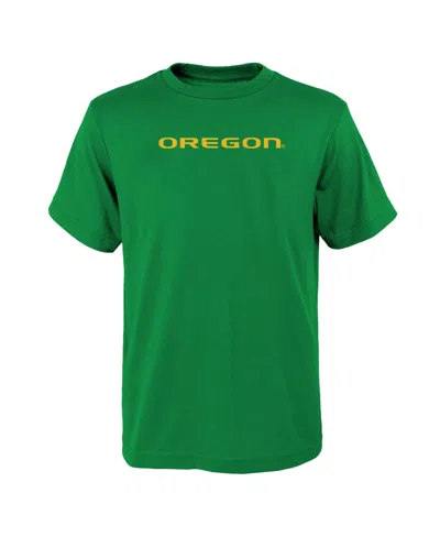 Outerstuff Kids' Boys' And Girls' Oregon Ducks Crewneck Classic-fit T-shirt In Green
