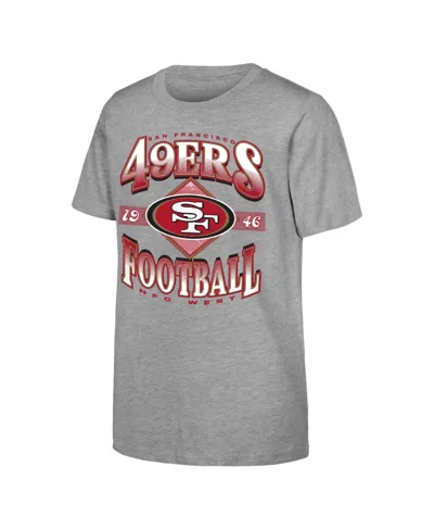 Outerstuff Kids' Boys' And Girls' San Francisco 49ers Of Days Past Retro T-shirt In Gold