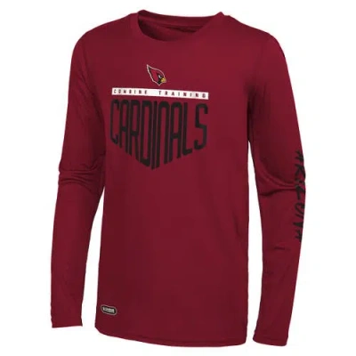 Outerstuff Cardinal Arizona Cardinals Impact Long Sleeve T-shirt In Red