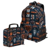 Outerstuff Chicago Bears Backpack And Lunchbox Set In Navy