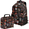 Outerstuff Cincinnati Bengals Backpack And Lunchbox Set In Black