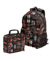 Outerstuff Cincinnati Bengals Backpack And Lunchbox Set In Black