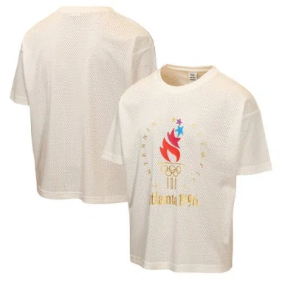 Outerstuff Cream Atlanta 1996 Summer Olympics Oversized Mesh Jersey