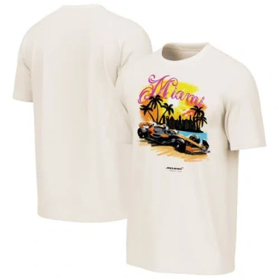 Outerstuff Cream Mclaren F1 Team Miami Washed T-shirt