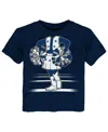 Outerstuff Girls Toddler Navy Dallas Cowboys Game Fit T-shirt In Blue