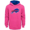 Outerstuff Girls Youth Pink Buffalo Bills Prime Pullover Hoodie In Pink
