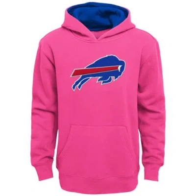 Outerstuff Girls Youth Pink Buffalo Bills Prime Pullover Hoodie