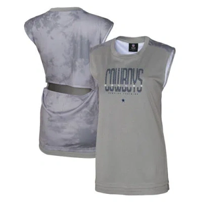 Outerstuff Gray Dallas Cowboys No Sweat Tank Top In Multi