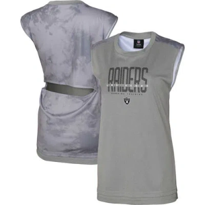 Outerstuff Gray Las Vegas Raiders No Sweat Tank Top