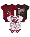 Outerstuff Infant 3-piece Tampa Bay Buccaneers All Day Play Bodysuit Set In Multi