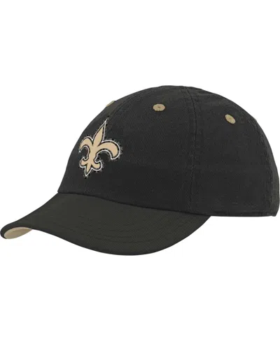 Outerstuff Babies' Newborn Infant Unisex Black New Orleans Saints Slouch Flex Hat