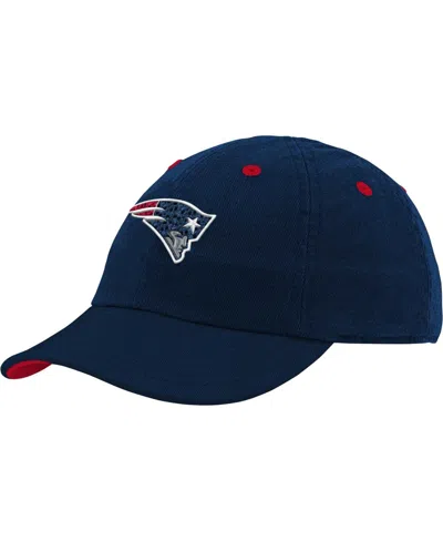 Outerstuff Babies' Infant Boys And Girls Navy New England Patriots Team Slouch Flex Hat
