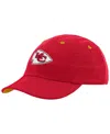 Outerstuff Infant Boys And Girls Red Kansas City Chiefs Team Slouch Flex Hat In Red
