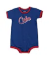 Outerstuff Infant Royal Chicago Cubs Power Hitter Romper In Royal