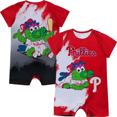 Outerstuff Kids' Infant  Red Philadelphia Phillies Baby Mascot Bodysuit