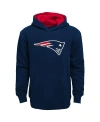 Outerstuff Big Boys Navy New England Patriots Prime Pullover Hoodie In Navy