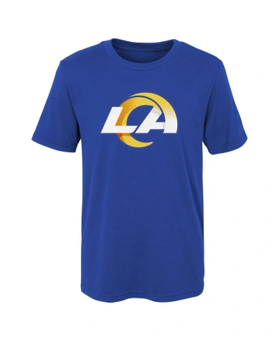 Outerstuff Kids' Little Boys And Girls Royal Los Angeles Rams Primary Logo T-shirt