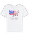 Outerstuff Little Boys And Girls White Distressed Team Usa Go For Gold T-shirt In White