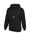 Outerstuff Men's Black Denver Broncos Combine Authentic Pullover Hoodie In Black
