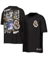 Outerstuff Men's Black Real Madrid Oversized Ransom T-shirt In Black