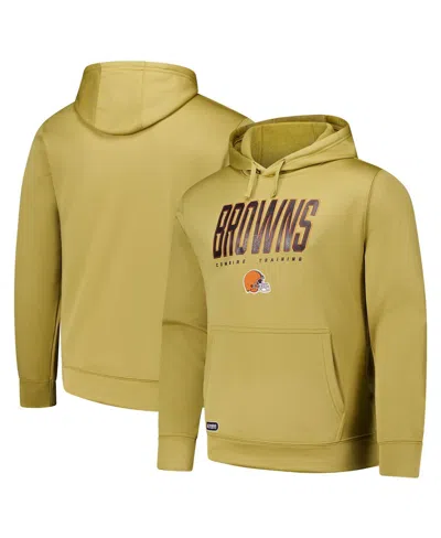 Outerstuff Men's Gold Cleveland Browns Top Ranked Pullover Hoodie In Yellow