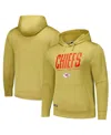 Outerstuff Men's Gold Kansas City Chiefs Top Ranked Pullover Hoodie In Gold