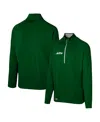 Outerstuff Men's Green New York Jets Grind Iron Quarter-zip Top In Green