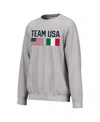 Outerstuff Heather Gray Team Usa Sweatshirt In Gray