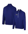 Outerstuff Men's Purple Baltimore Ravens Grind Iron Quarter-zip Top In Purple