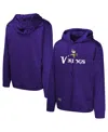 Outerstuff Men's Purple Minnesota Vikings Streak Fleece Pullover Hoodie In Purple