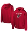 Outerstuff Red Atlanta Falcons Streak Fleece Pullover Hoodie In Red