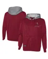 Outerstuff Red Tampa Bay Buccaneers Combine Authentic Field Play Full-zip Hoodie Sweatshirt In Red