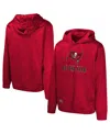 Outerstuff Men's Red Tampa Bay Buccaneers Streak Fleece Pullover Hoodie In Red