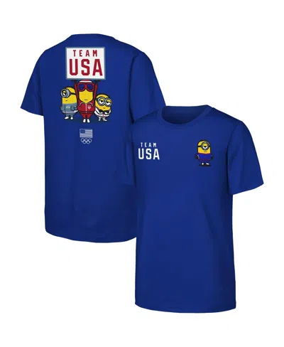 Outerstuff Men's Royal Team Usa Minions T-shirt