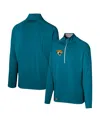 Outerstuff Men's Teal Jacksonville Jaguars Grind Iron Quarter-zip Top In Teal