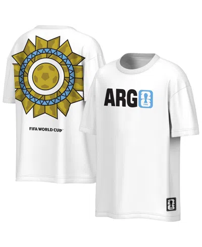 Outerstuff Men's White Fifa World Cup 2026 Livery Oversized 2-hit T-shirt