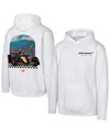 Outerstuff Men's White Mclaren F1 Team Retro Pullover Hoodie