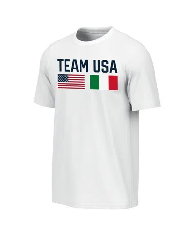 Outerstuff Men's White Team Usa Milano Cortina 2026 Winter Olympics T-shirt