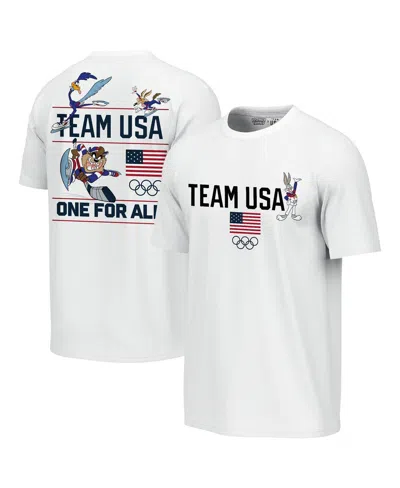 Outerstuff Men's White Team X Looney Tunes Skate Rush T-shirt