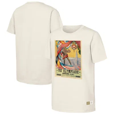 Outerstuff Natural 1920 Antwerp Games Olympic Heritage T-shirt