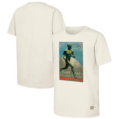 Outerstuff Natural 1952 Helsinki Games Olympic Heritage T-shirt In White