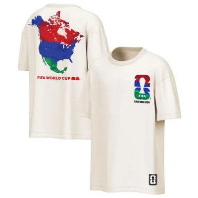 Outerstuff Natural 2026 Fifa World Cup North America Oversized T-shirt In Neutral