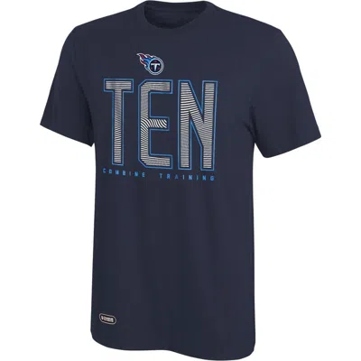 Outerstuff Navy Tennessee Titans Record Setter T-shirt In Blue