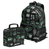 Outerstuff New York Jets Backpack And Lunchbox Set In Black